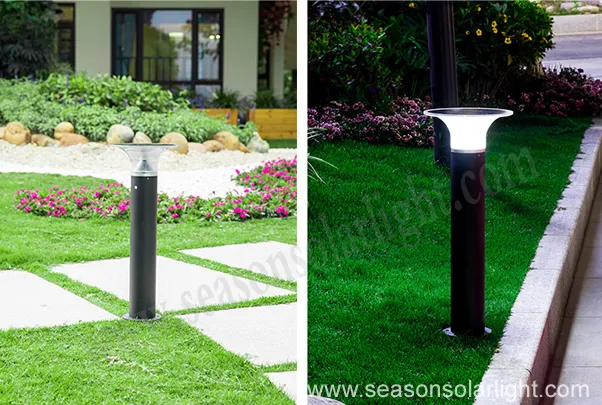 Instalação de Iluminação de Bollard Solar LED