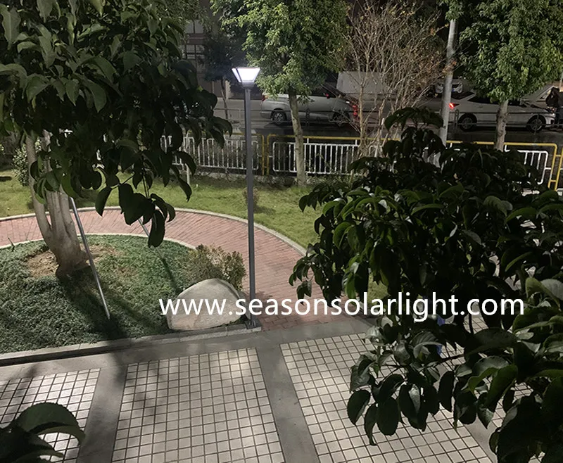 Iluminação Solar Noturna em Jardim