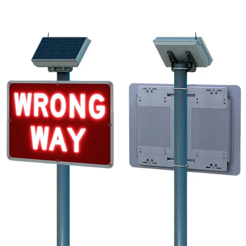 Sinalizador de Tráfego com Luz LED Solar Construção Sinal de Advertência Luz Piscante Sinalização de Segurança Rodoviária Placa de Setas de Tráfego