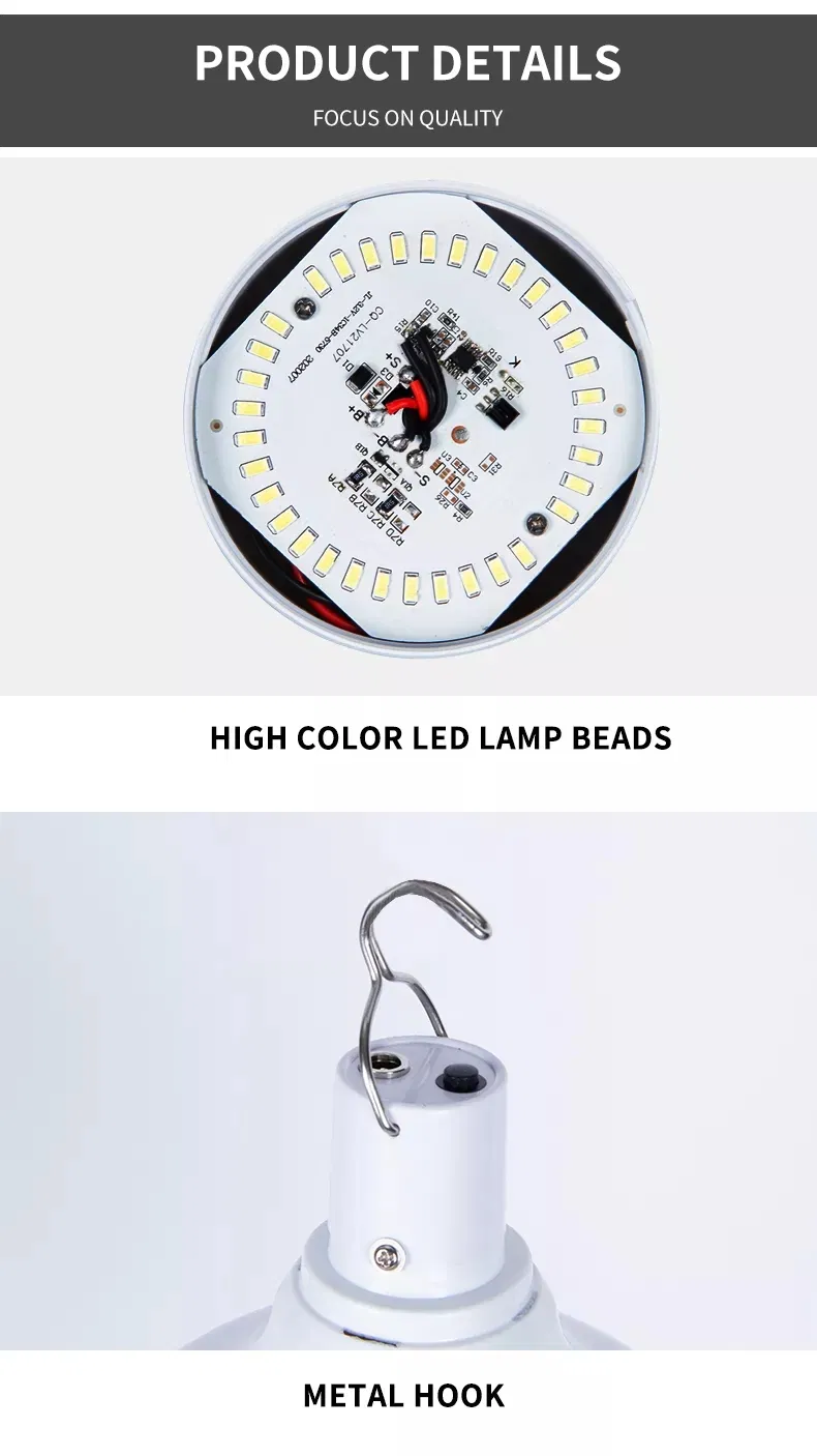 Lâmpada LED Solar 3