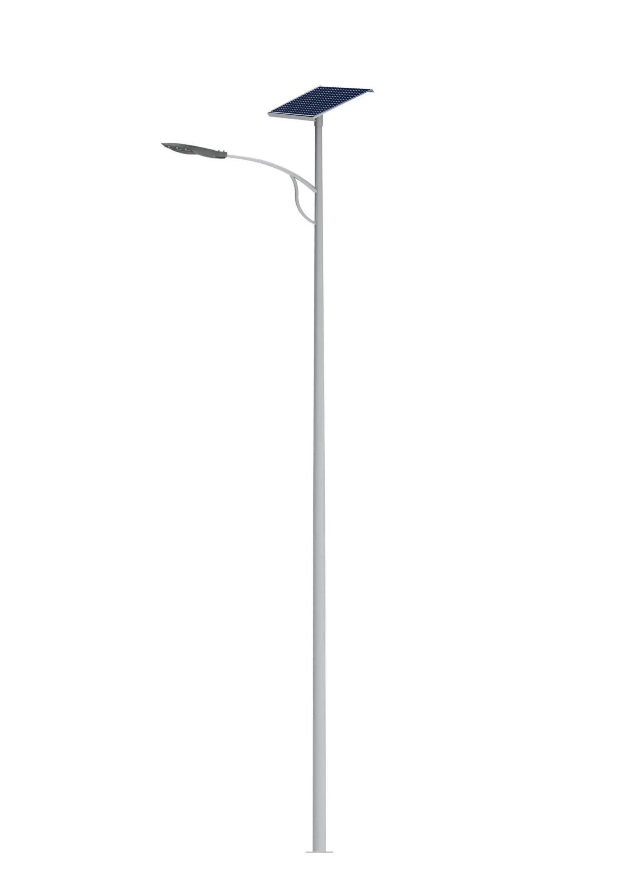 Iluminação Solar LED Galvanizada a Quente para Estacionamento de Alto Desempenho