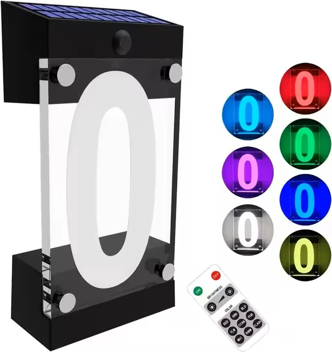 Placa de Endereço Solar 4
