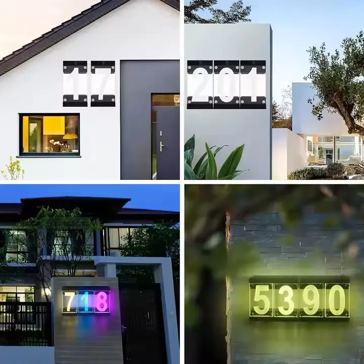 Placa de Endereço Solar 1