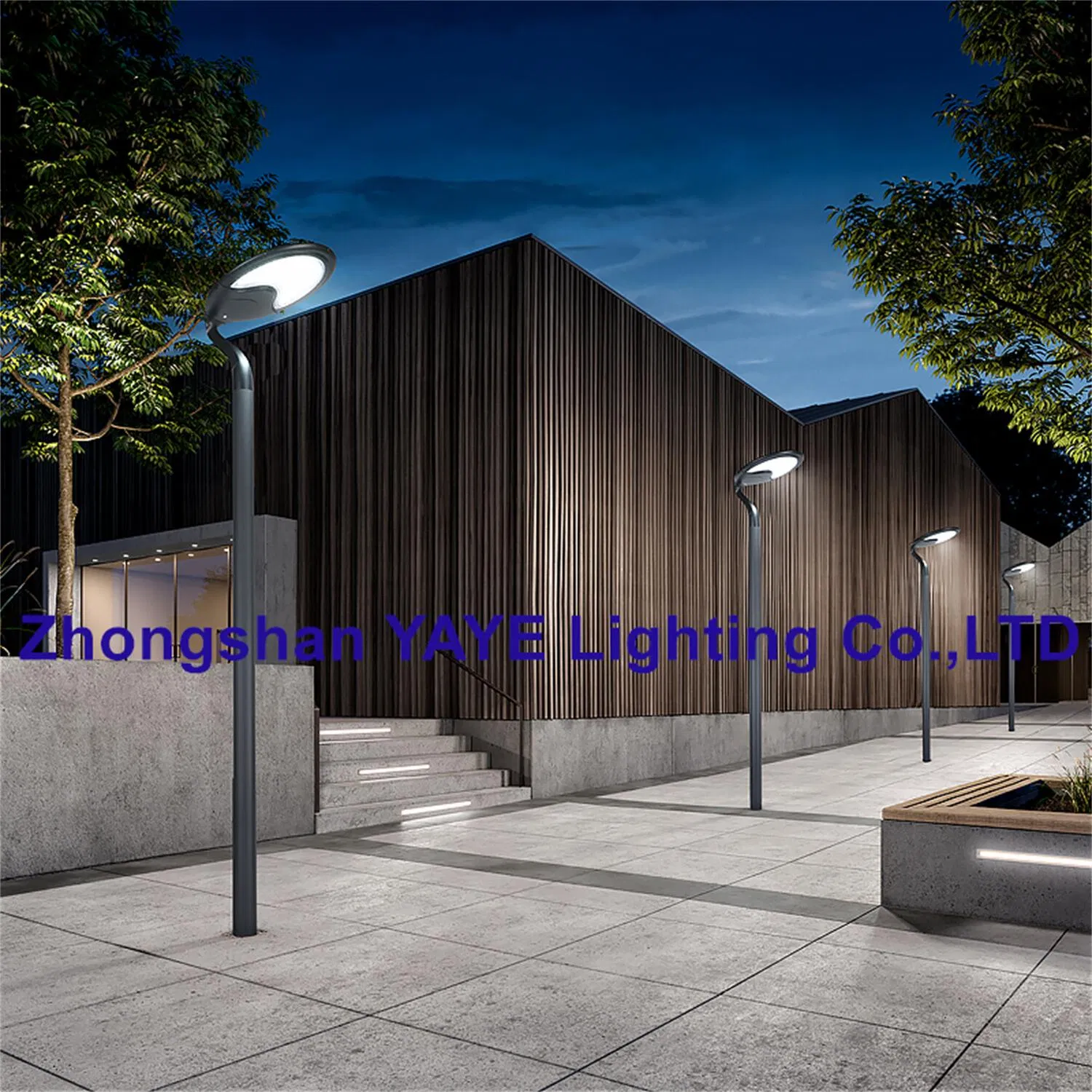 Yaye Produto Mais Vendido Alta Qualidade Baixo Preço Eficiente em Energia Luz Solar LED para Caminhos Decorativos Iluminação de Jardim à Prova d'Água IP66 com 3years Garantia Melhor Serviço