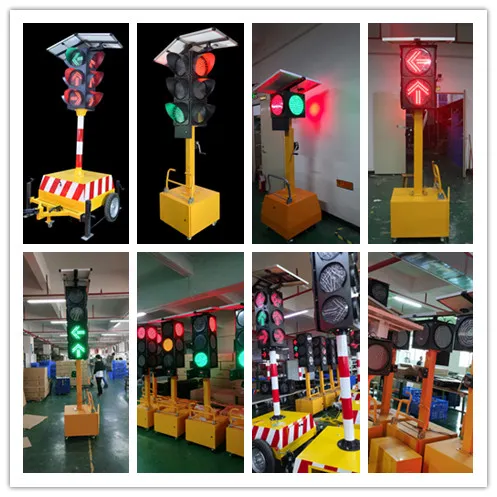 Detalhe do Semáforo LED