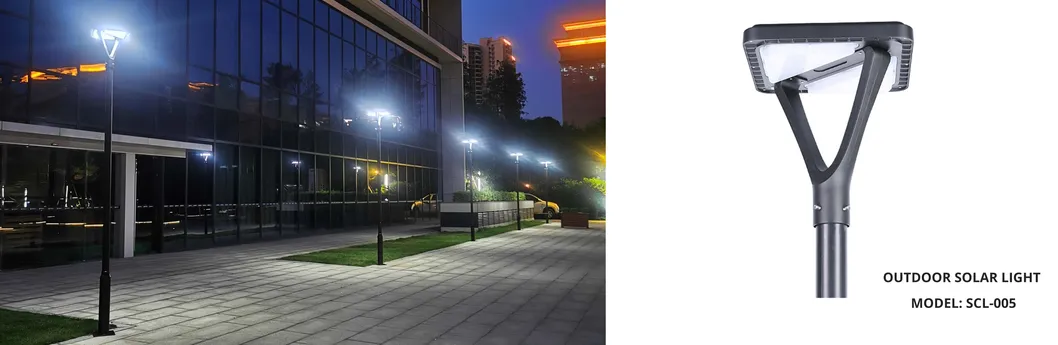Lâmpada Solar LED de Jardim