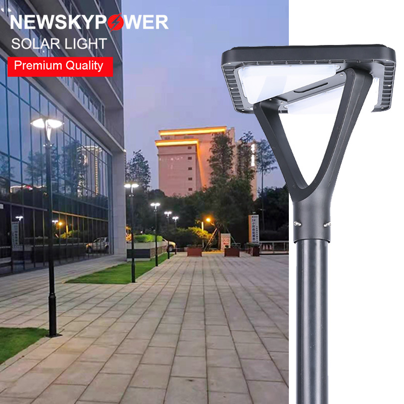 Lâmpada Solar LED de Jardim ao Ar Livre à Prova d'Água de Alta Potência por Atacado 20W Iluminação de Paisagismo