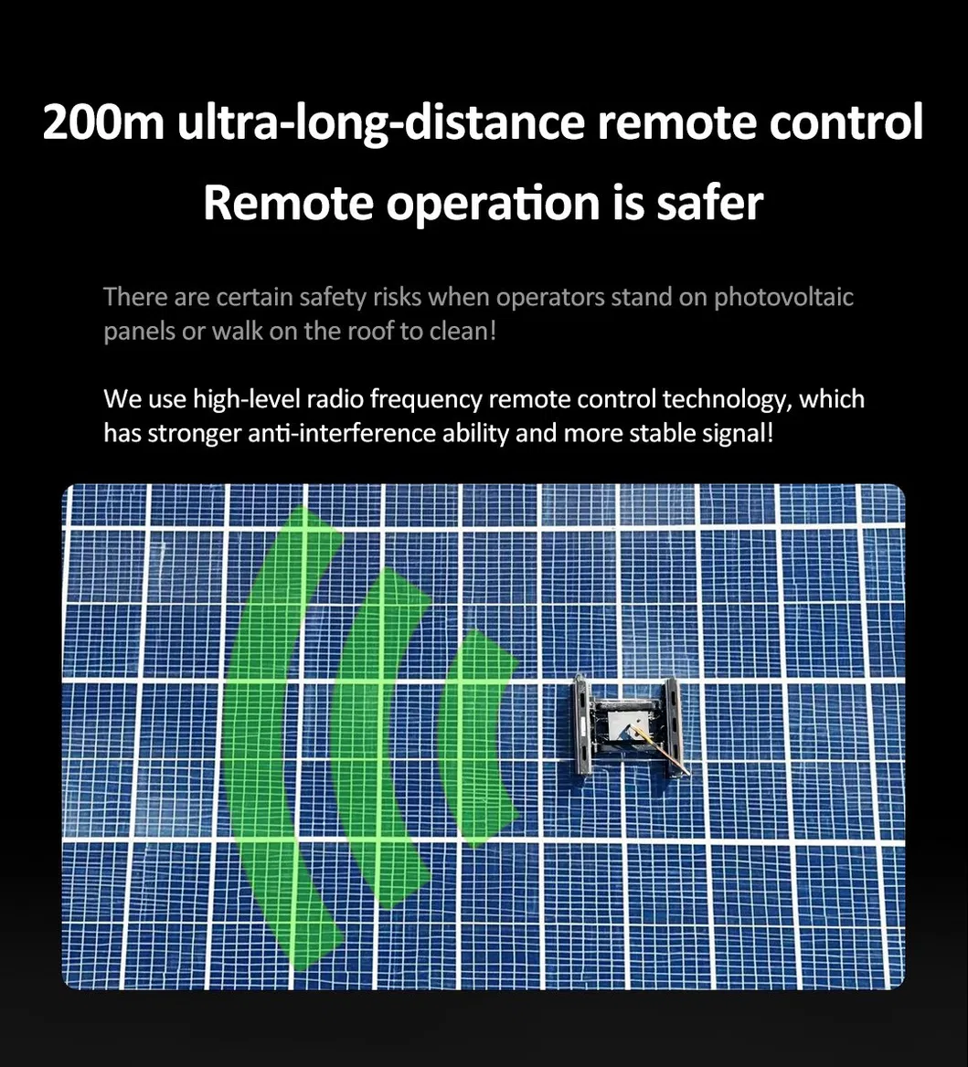 Photovoltaic cleaning robot 4