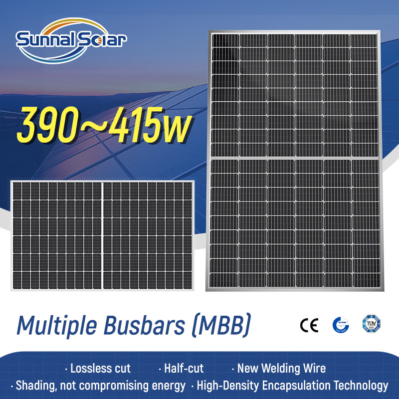 New Bifacial Dual Glass Solar Panel Wholesale Price 350W 375 Watt 405W 410W 420 Watt 440W 450W Solar Panels From China
