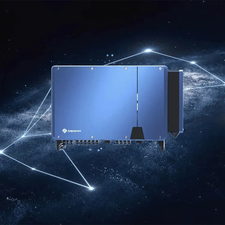 IP66 Rated Design for Outdoor Use 75kw 80kw 100kw 110kw Solar Power Inverter with String-Level Management