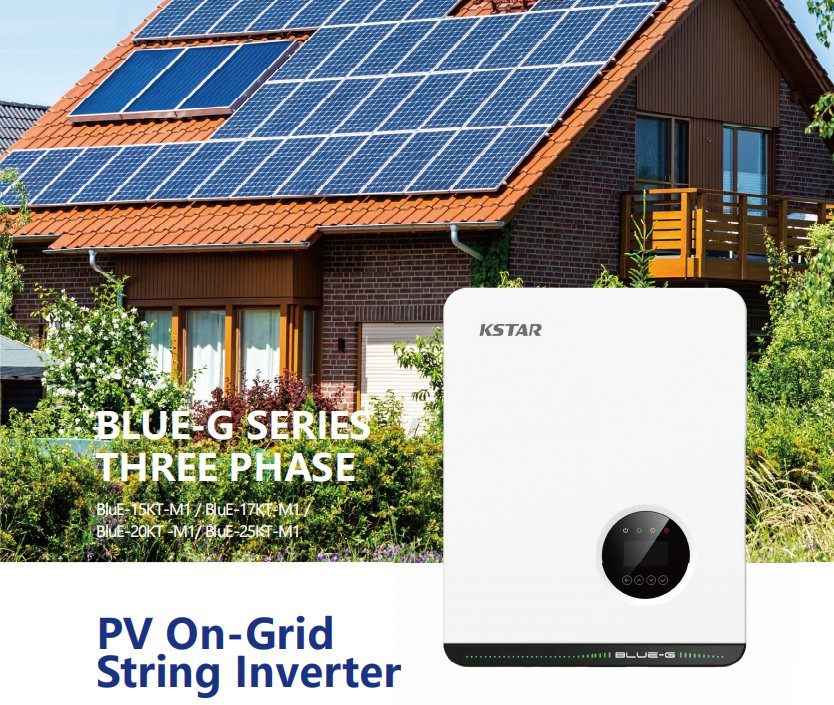 15kw PV on-Grid String Inverter Max. PV Voltage up to 1100V