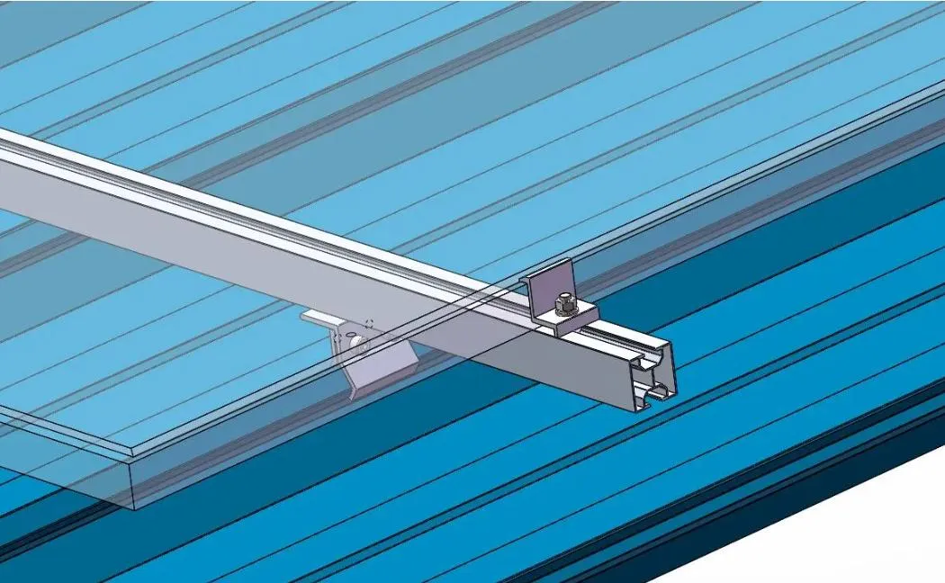 Solar Carport Mounting Step 3
