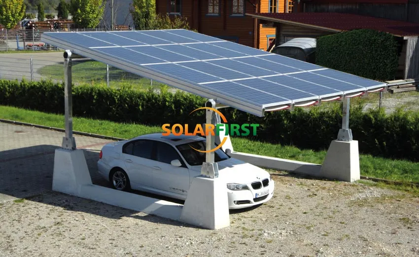 All Aluminum System Solar Carport