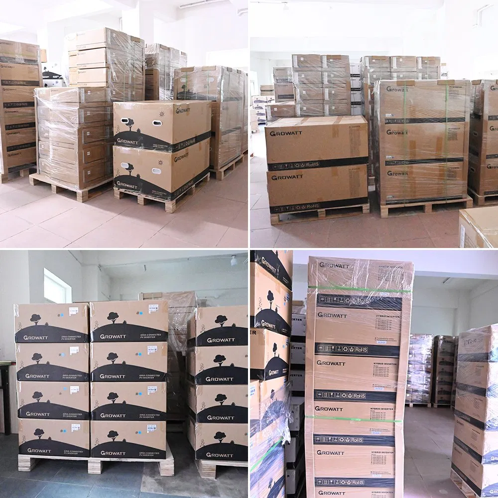 Growatt Wit 28KW 30KW 35KW 40KW 50KW 55KW UPS Function 3 Phase 380V/400V Multi-String MPPT High Voltage Hybrid Inverter for Commercial Us