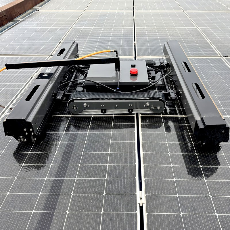 L1-Remote Control Tracked Solar Panel Cleaning Robot Photovoltaic
