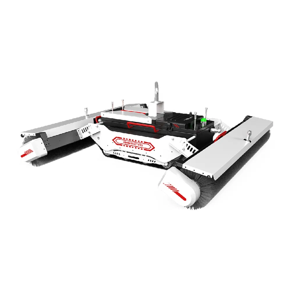 D1300 IP65 Track-Type Remote-Controlled Solar Photovoltaic Panel Cleaner Cleaning Robot