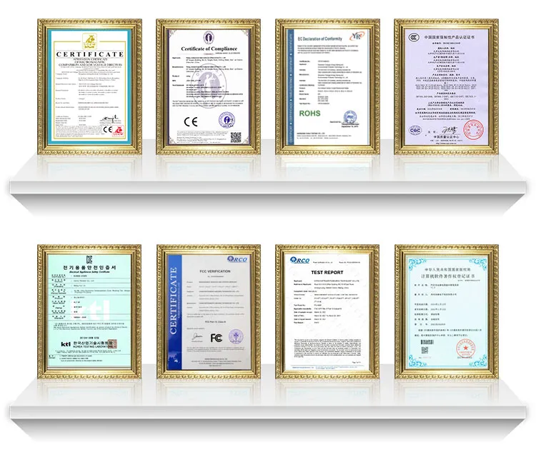 Certifications