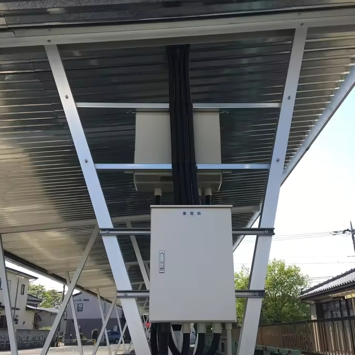 Aluminium Carport Solar Mounting Rack Bracket PV Structure