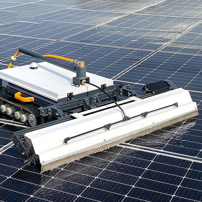 Photovoltaic Cleaning Robot Machine Lithium Battery Equipment That Can Efficiently Clean Solar Panels with Anti Drop Funtion