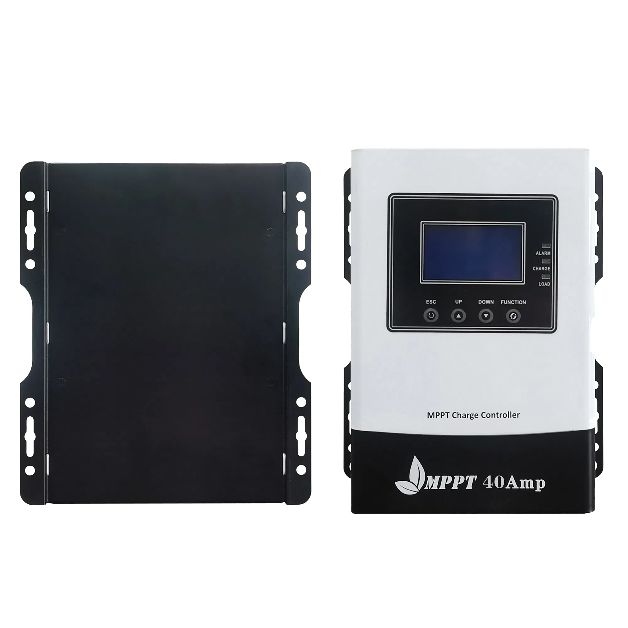 Custom 40A 12V/24V MPPT Solar Power Charger Controller with LCD Backlight Display