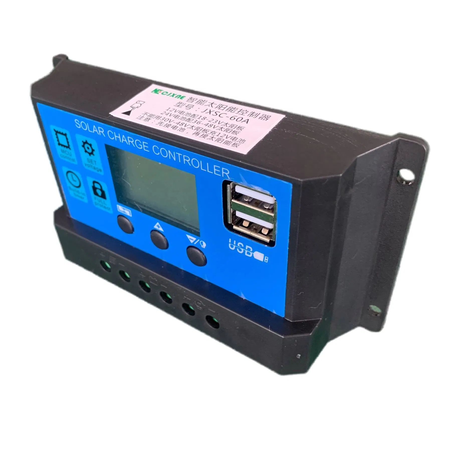 Cjxne Lead-Acid Battery High Efficiency MPPT Solar Panel Charger Controller 60A