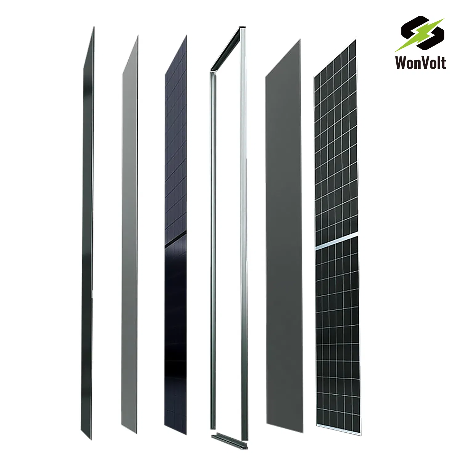 Wonvolt Monocrystalline Solar Module 670W 680W 690W 700W 710W PV Module Price