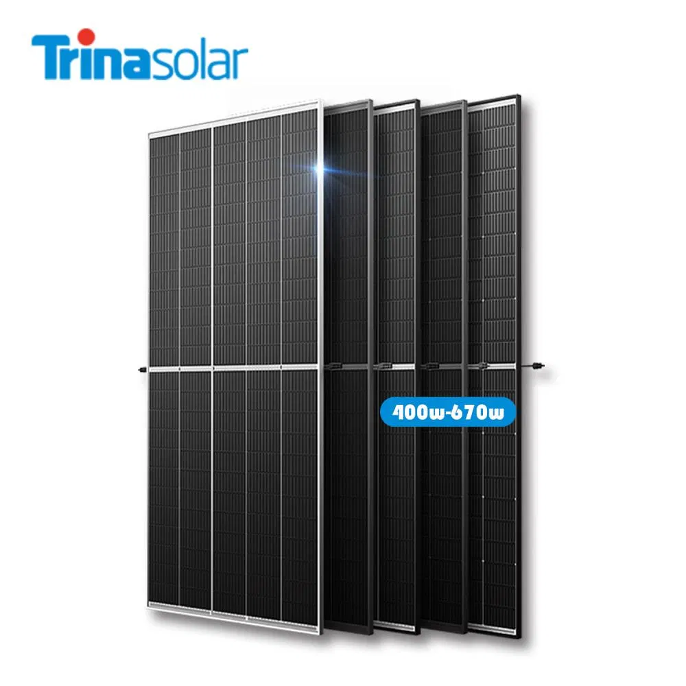 Trina Solar Tsm-Neg9RC. 27 Vertex S+ 410W 415W 420W 425W 430W 435W 440W Bifacial Dual Glass PV Modules All Black Solar Panels Hom