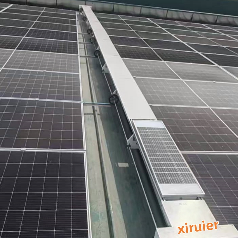 Factory Direct Sales Solar Panel Cleaning Robot for Improving Photovoltaic Efficiency