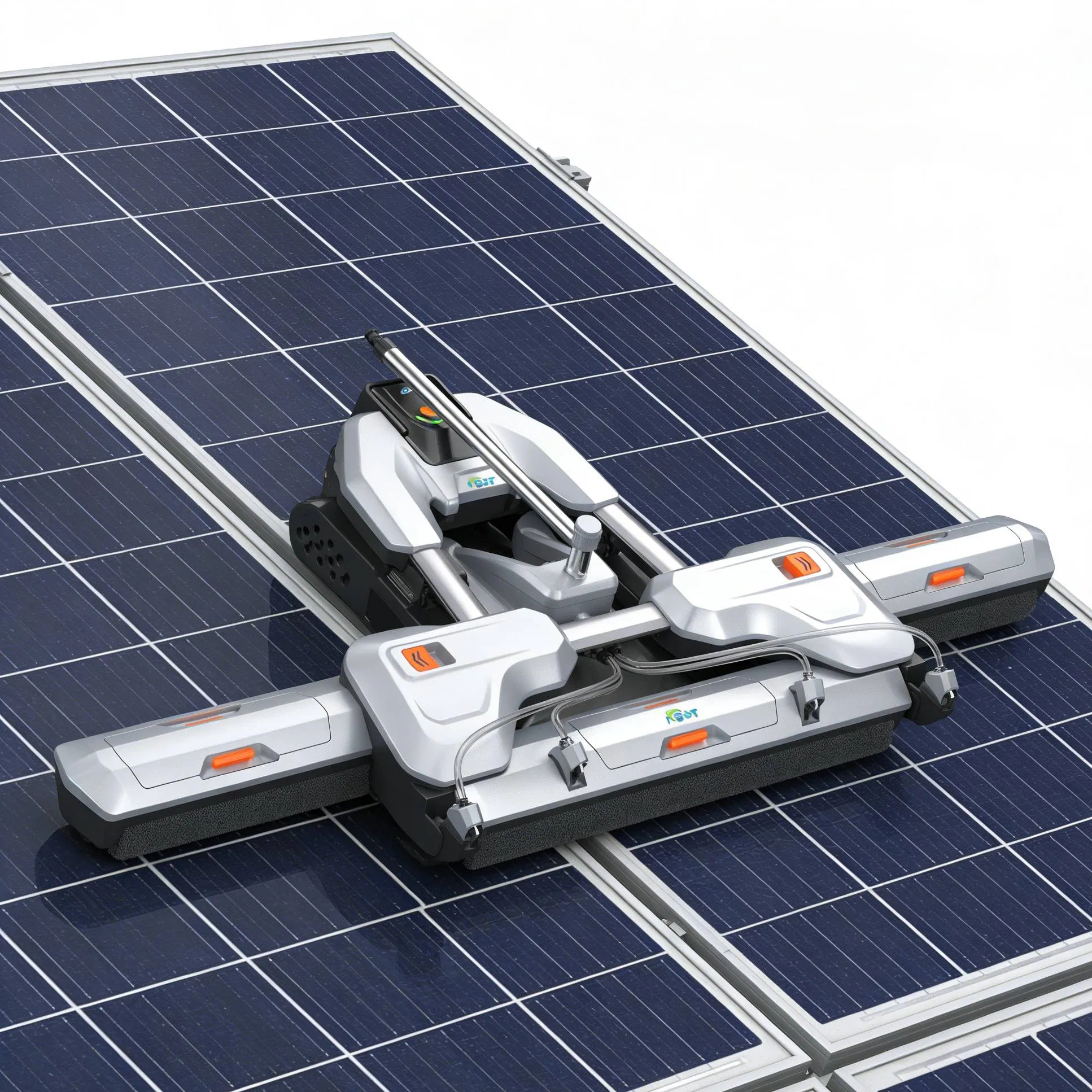 New Type Solar Panel Cleaning Equipment Photovoltaic Plants Robot Cleaning Solution