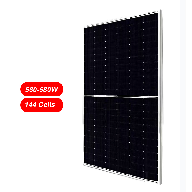 560-580W N-Type Bifacial High Efficiency Mono Silicon Home Use Module Solar Panel with Dual Glass