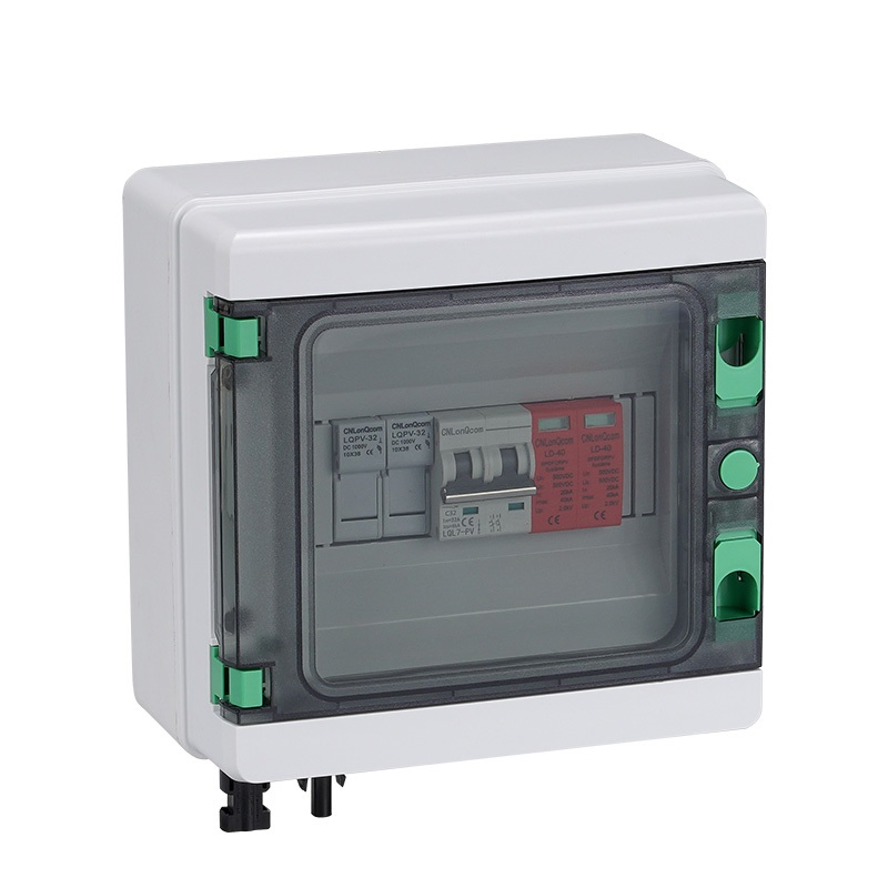 1/2/3/4 Strings Array 16A 500V 1000V 1500V DC Solar PV Combiner Box for Solar System