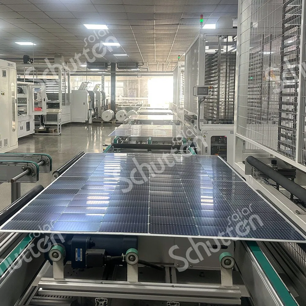 Bifacial Dual Glass Solar Panels 575W 580W 600W New Product Schutten Brand Solar PV Module