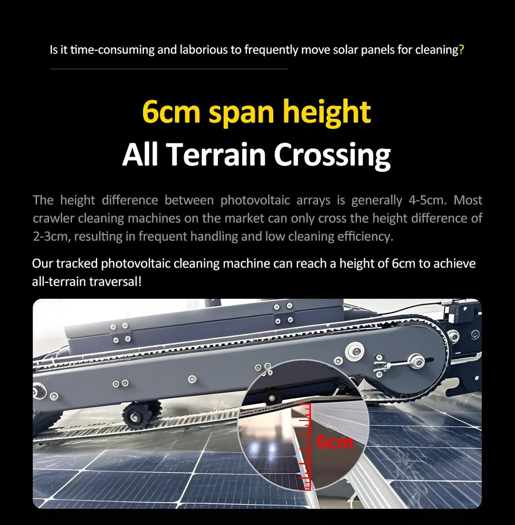 Photovoltaic cleaning robot 6