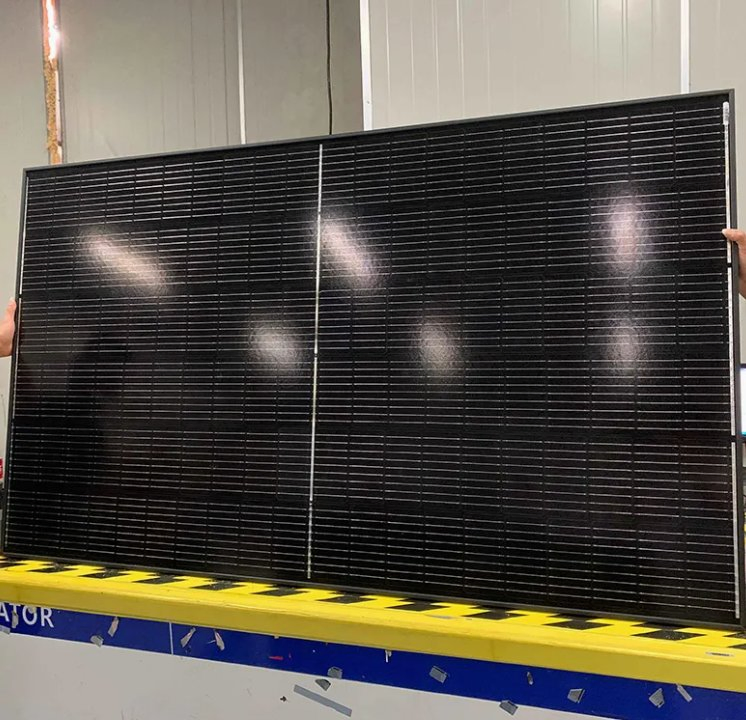 400W Laminated Monocrystalline Silicon Solar Panel Half Chip Module Photovoltaic Battery Charging Board Power Generation High