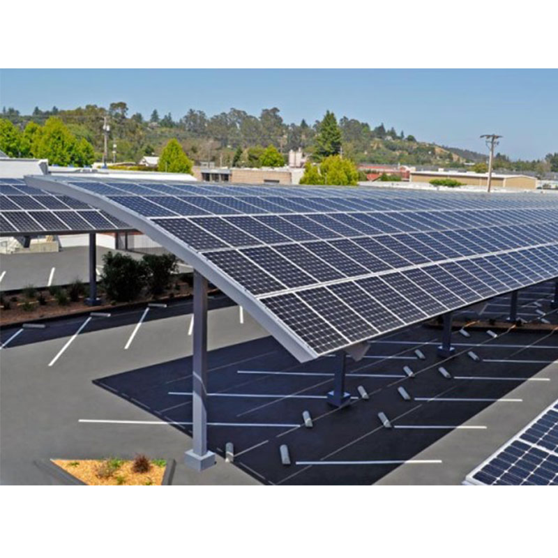 High Quality Waterproof 6005 Aluminum Solar Carport Structures