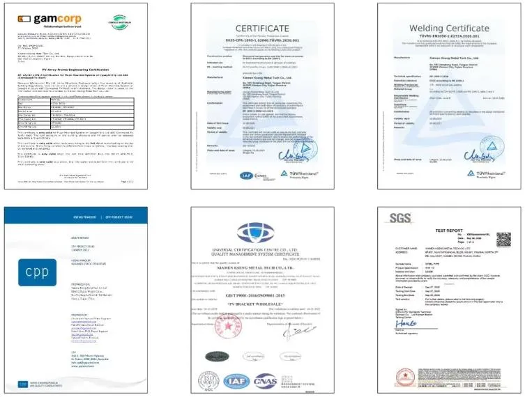 Certification Documents