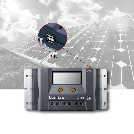 WiFi MPPT Controller Solar Panel Regulator Tracker Control DC Charge Controller for Solar System