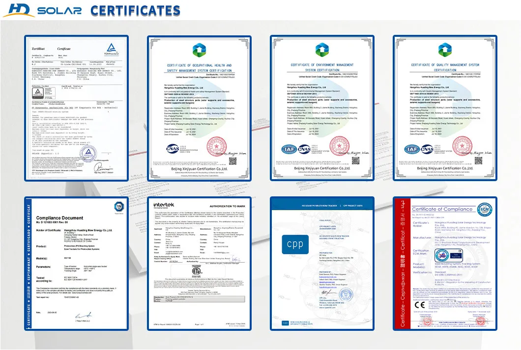 Certificates