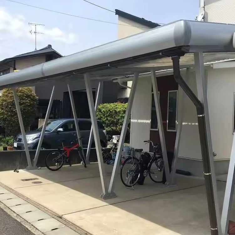 Aluminium Carport Solar Mounting Rack Bracket PV Structure
