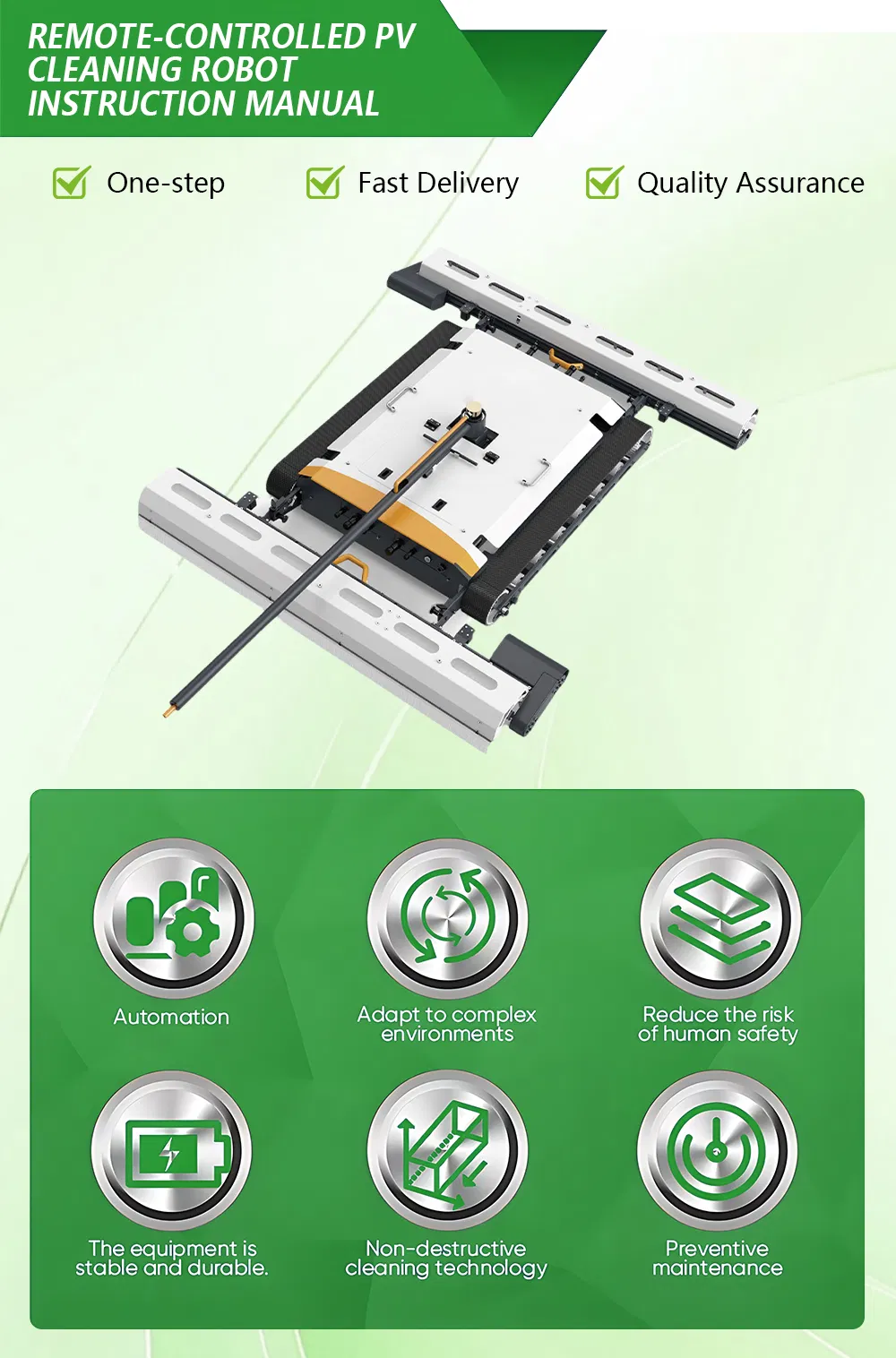 Solar Panel Cleaning Robot