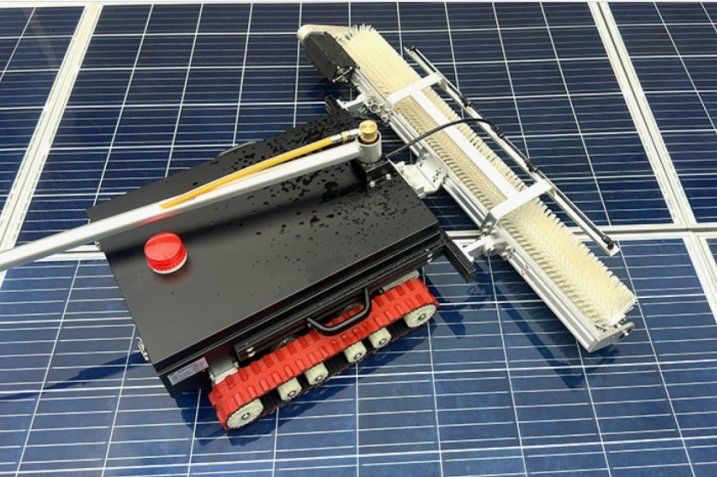 Solar Panel Cleaning Robot Photovoltaic Cleaning Robot for Solar Station Cleaner Machine