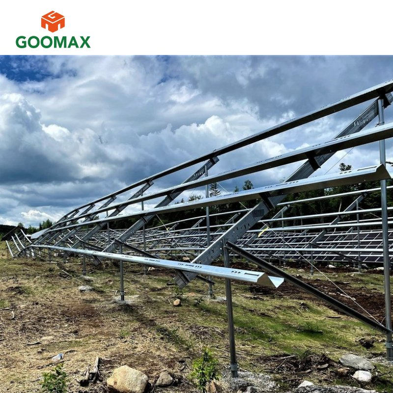 Goomax Innovative Ground Mounted Solar Tracking System for Enhanced Energy Capture