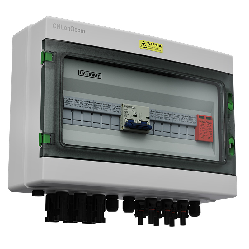 1/2/3/4 Strings Array 16A 500V 1000V 1500V DC Solar PV Combiner Box for Solar System