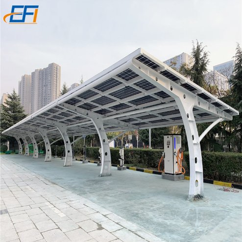 Carport Solar Panel PV System Solar Carparking Racking Structure