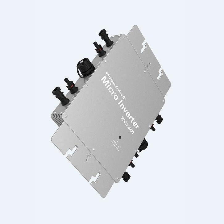 IP65 Waterproof Solar Grid Tie Micro Inverter Wvc 2000W 2400W 2800W Wireless Communication Monitoring System