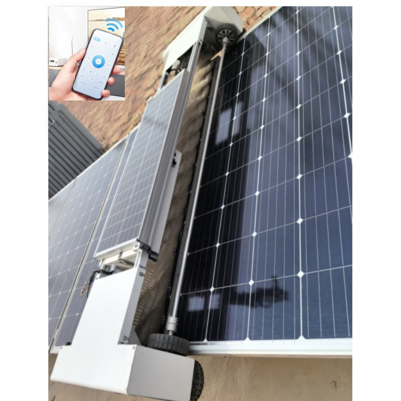 Factory Direct Sales Solar Panel Cleaning Robot for Improving Photovoltaic Efficiency