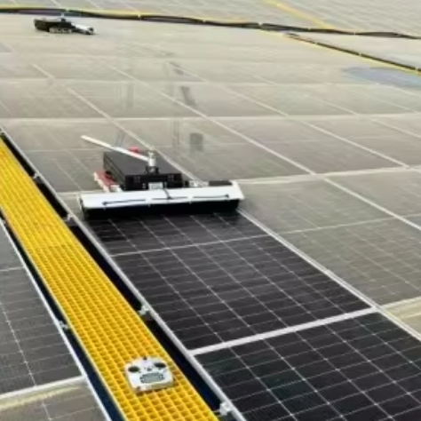Solar Panel Cleaning Robot Photovoltaic Cleaning Robot for Solar Station Cleaner Machine
