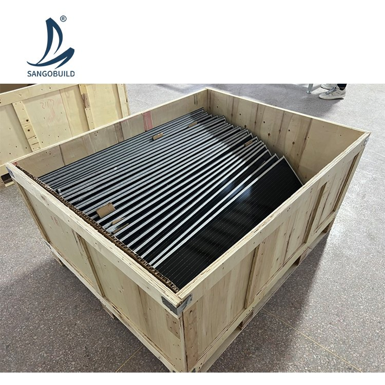 BIPV Solar Panel Powered Roof Structure Home Solar Tile Roofing