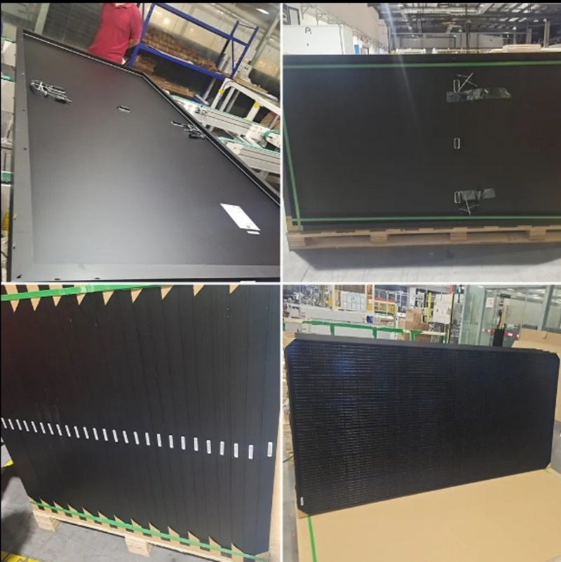 Wholesale 480W Bifacial Dual Glass Solar Photovoltaic Panel