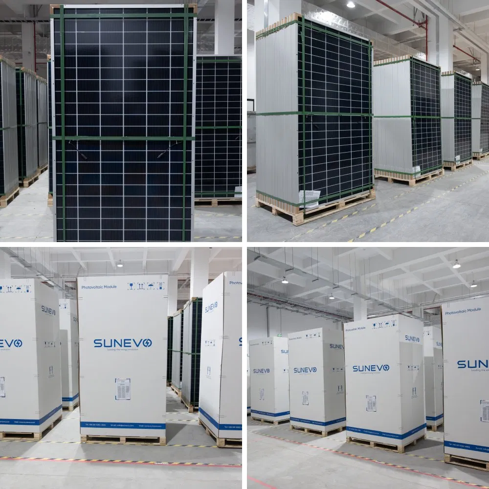 Sunevo Bifacial Mono Half Cut Solar Panel 700W 720W 750W 755W 770W Hjt Highest Quality PV Module 30 Years Warranty